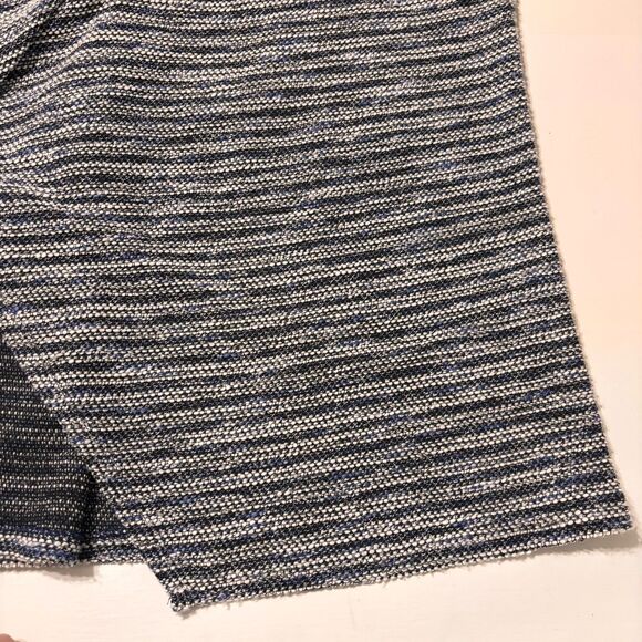 Tommy Hilfiger Women's Knit Blue White Open Front Drape Cardigan Sweater Size S - Picture 8 of 16